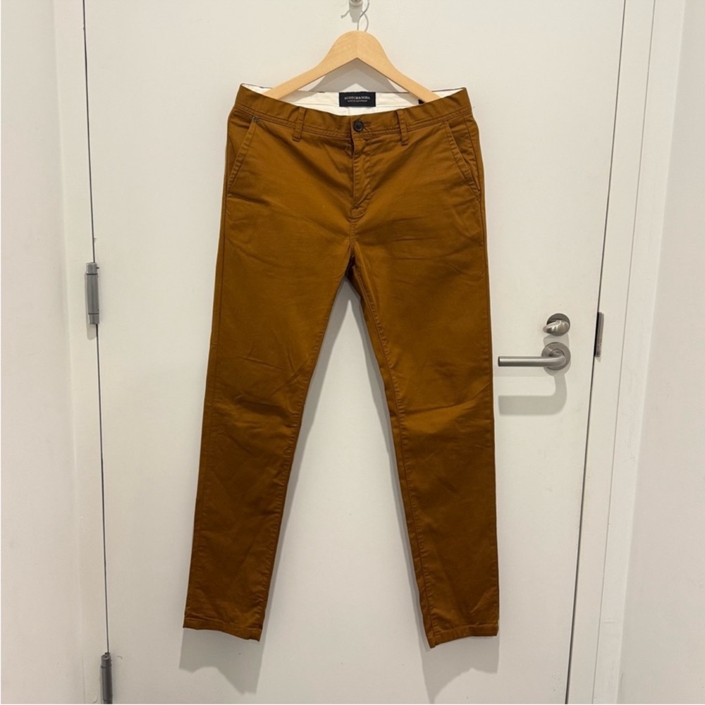 Scotch & Soda Men's Tan Chinos